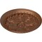 Ekena Millwork Washington Ceiling Medallion (Fits Canopies up to 2 7/8"), 17 1/8"OD x 1 1/2"P, Polished Copper CM17WAPOS - alternate 3